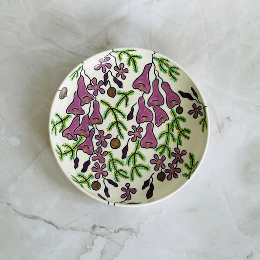 #27: Lunch plate  - Jacaranda design