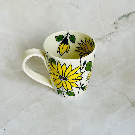 #17: Cup  - Sunflower design