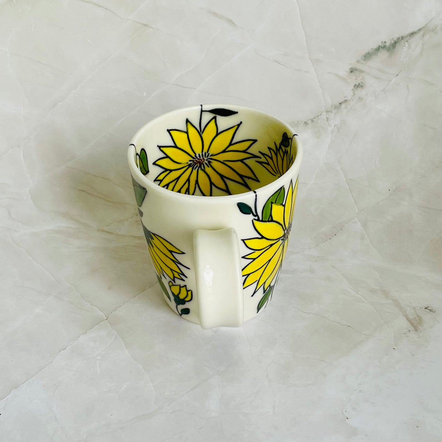 #17: Cup  - Sunflower design